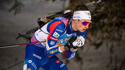 Biathlon : le savoyard Eric Perrot monte sur son premier podium de la saison Biathlon : le savoyard Eric Perrot monte sur son premier podium de la saison