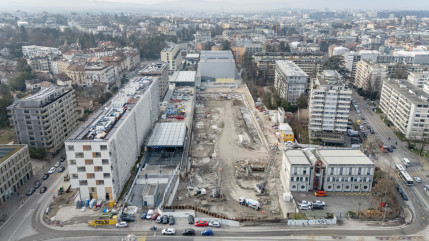 Bient&ocirc;t un nouveau visage pour le quartier des Eaux-Vives &agrave; Gen&egrave;ve