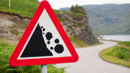 Chatel : Eboulement rocheux et une cinquantaine de personnes &eacute;vacu&eacute;es