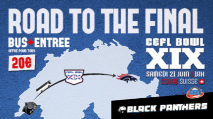 En route pour les finales, les Black Panthers de Thonon organisent des bus pour leurs supporters