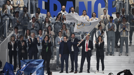 "Je n'ai pas encore eu le temps de r&eacute;aliser" : Les athl&egrave;tes olympiques toujours dans les nuages